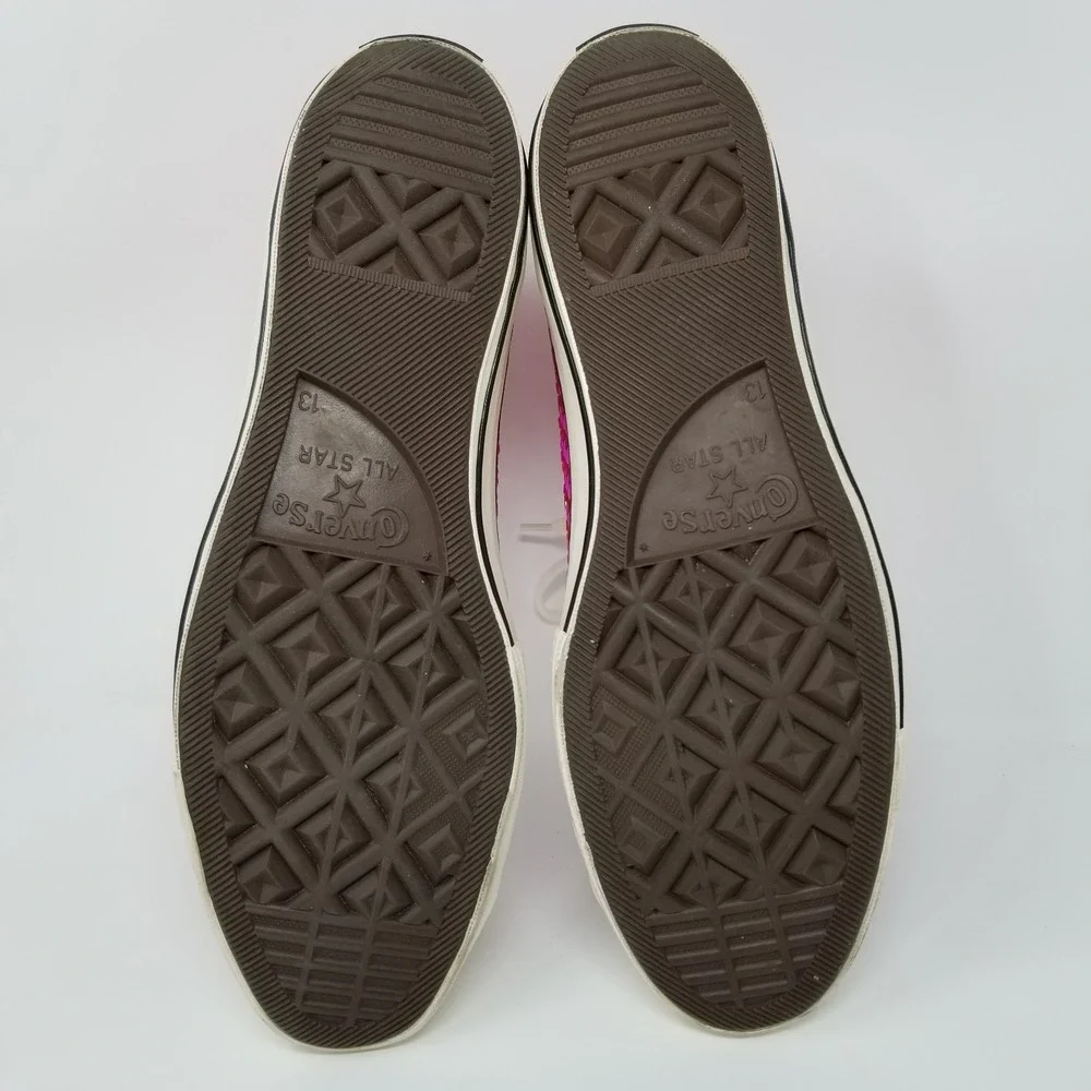 Converse Chuck 70 High Top Culture Weave Cherry Red/Pink Pop Size 13 167990c - Picture 14 of 16